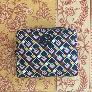 Tory Burch Printed Nylon Cosmetic Case New with Tag